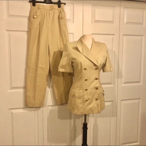 ESCADA Vintage Pants Suit - Picture 1 of 4